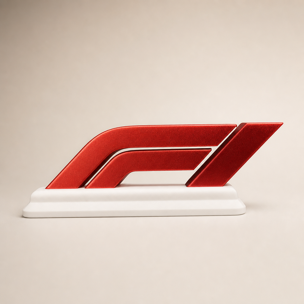 Logótipo Decorativo F1 com Base