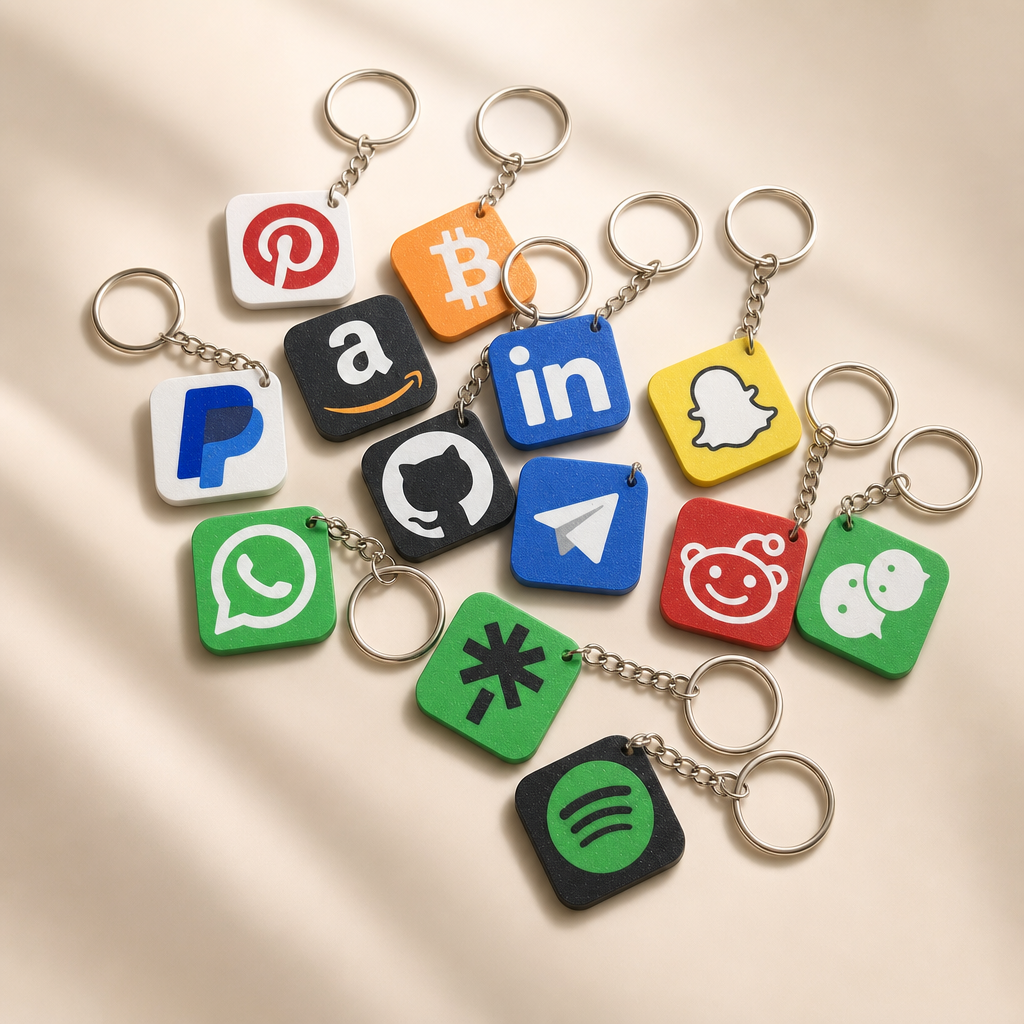 Porta-Chaves Social NFC