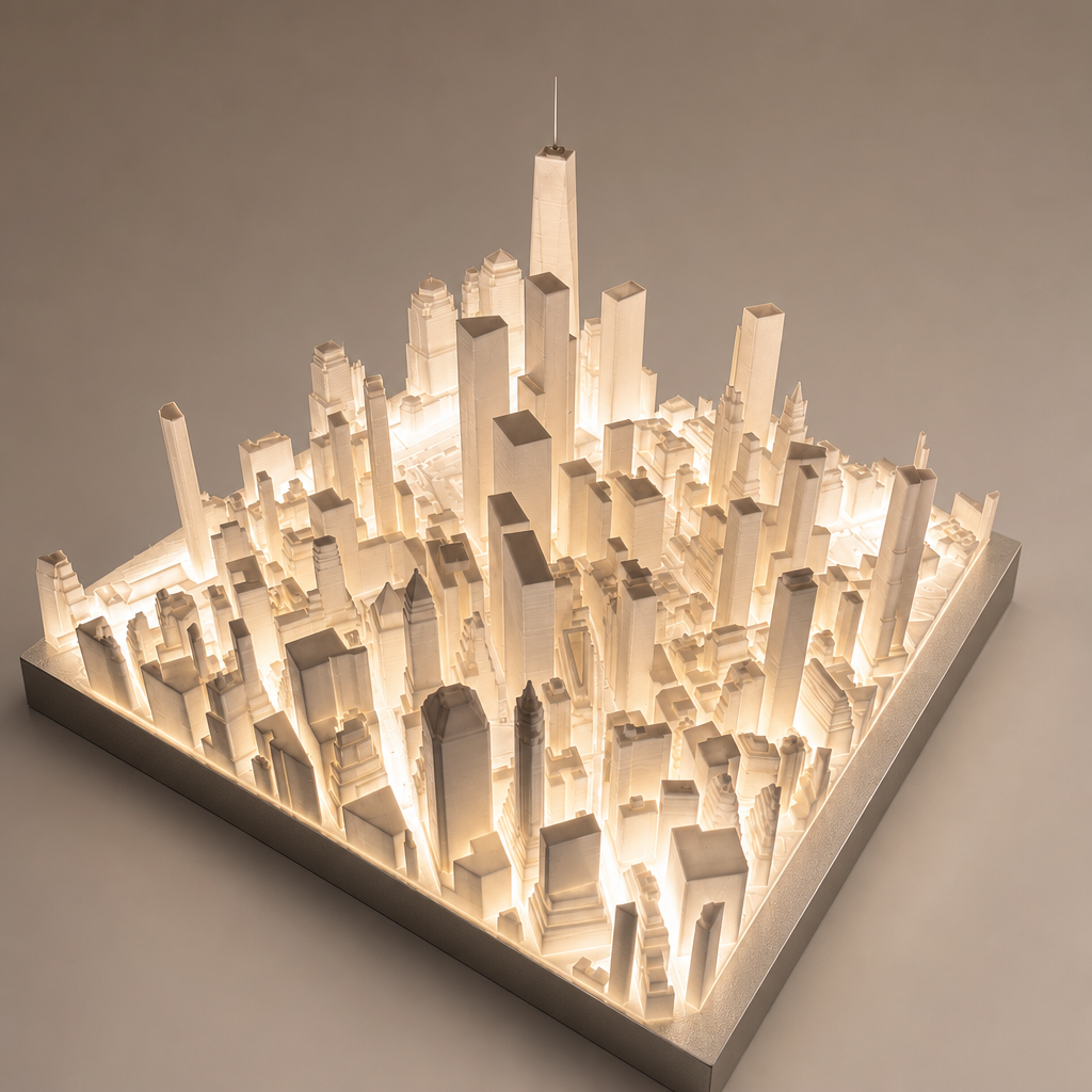 Miniatura Iluminada de Nova Iorque