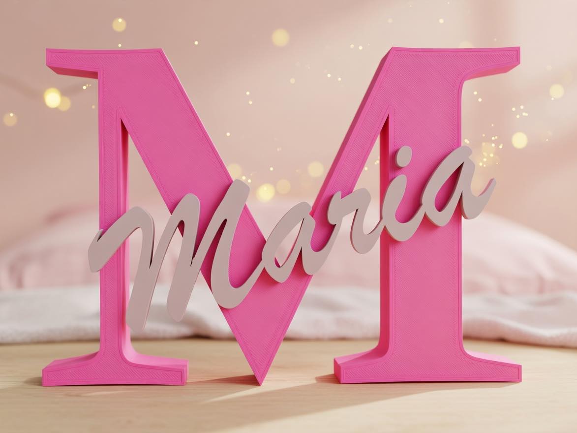 Personalised Plaque with Initial and Name | Customisable