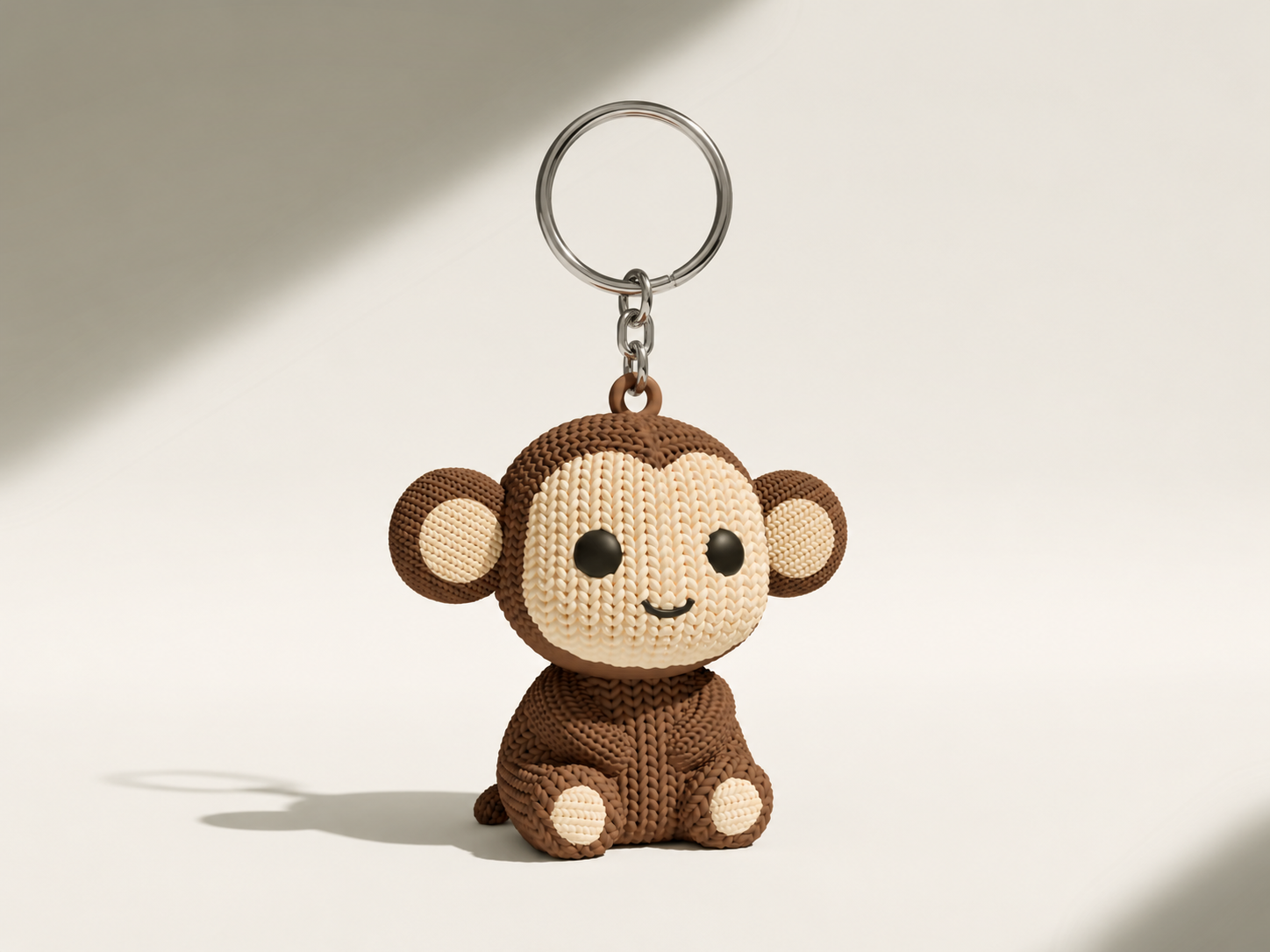 Tricor Monkey Keychain - Plastic